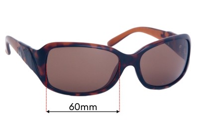 Mako Unknown Model Replacement Lenses 60mm wide 