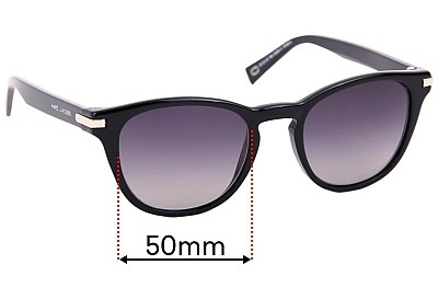 Marc by Marc Jacobs 11 Ersatzgläser 50mm wide 