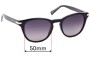 Sunglass Fix Replacement Lenses for Marc by Marc Jacobs 11 - 50mm Wide 