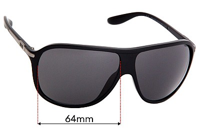 Marc by Marc Jacobs MMJ106/S Ersatzgläser 64mm wide 