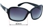 Sunglass Fix Replacement Lenses for Marc by Marc Jacobs MMJ 021/S - 60mm Wide 