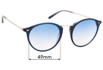 Mauboussin Artiste Joaillier Replacement Lenses 49mm wide 