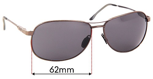 Mページ　62j Maui Jim MJ117 Akoni 62mm Replacement Lenses