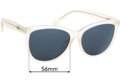Maui Jim MJ833 Glory Glory Replacement Lenses 56mm wide 
