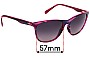 Sunglass Fix Replacement Lenses for Maui Jim MJ783 Sugar Cane - 57mm Wide 