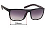 Sunglass Fix Replacement Lenses for Morel 7605O - 59mm Wide 
