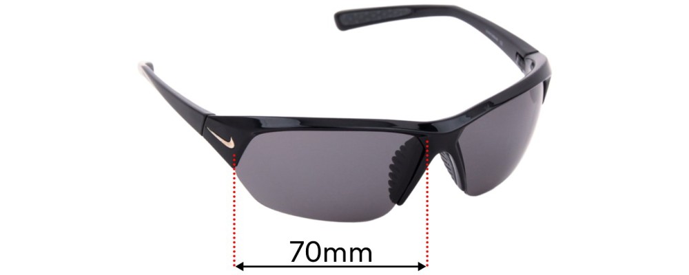 MRY POLARIZED Replacement Lenses for Skylon Ace EV0525 Silver and Midnight Sun