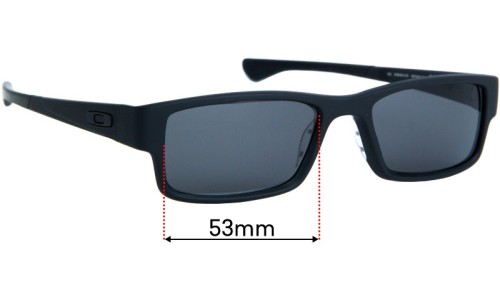 Sunglass Fix Replacement Lenses for Oakley Airdrop OX8046 - 53mm Wide 