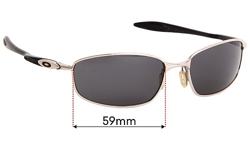 Sunglass Fix Replacement Lenses for Oakley Blender OO4059 - 59mm wide 