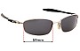 Sunglass Fix Replacement Lenses for Oakley Blender OO4059 - 59mm Wide 
