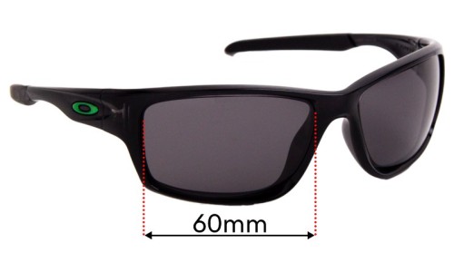 Sunglass Fix Replacement Lenses for Oakley Canteen OO9225 - 60mm Wide 