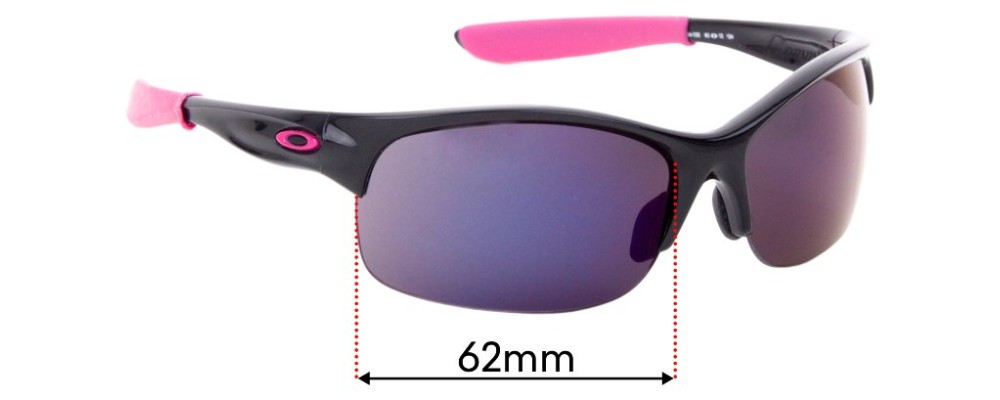 Sunglass Fix Replacement Lenses for Oakley Commit SQ - 62mm Wide