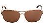 Oakley Conquest OO4101 Replacement Lenses Front View 