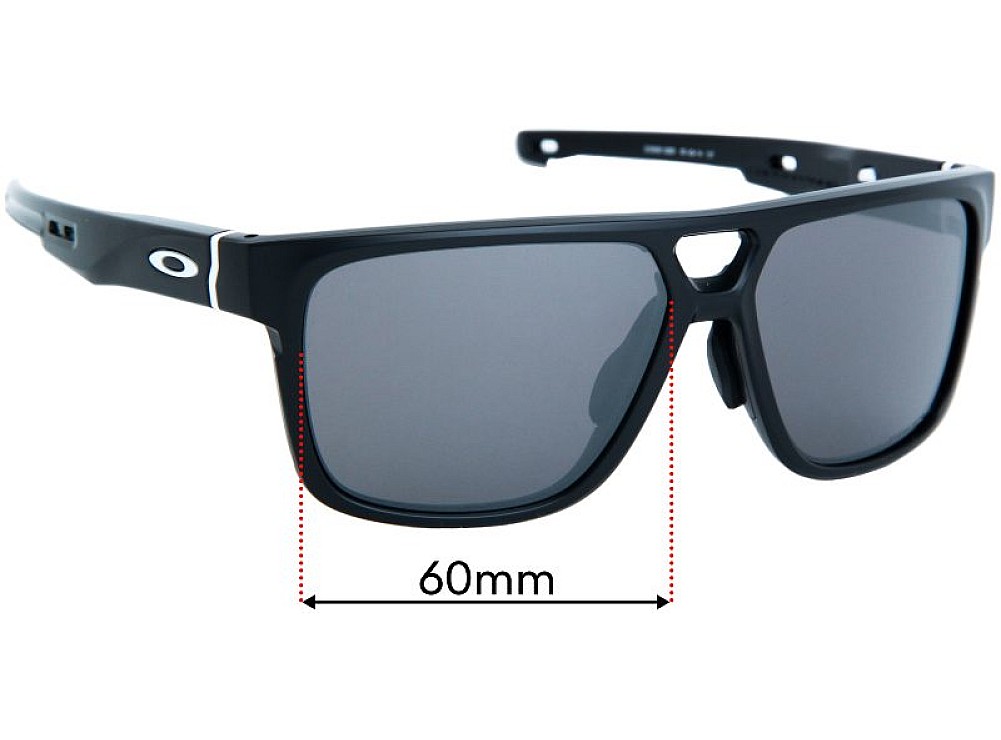 Sunglass Fix Replacement Lenses for Oakley Crossrange Patch OO9391 - 60mm Wide Sunglass Fix Replacement Lenses for Oakley Crossrange Patch OO9391 - 60mm Wide