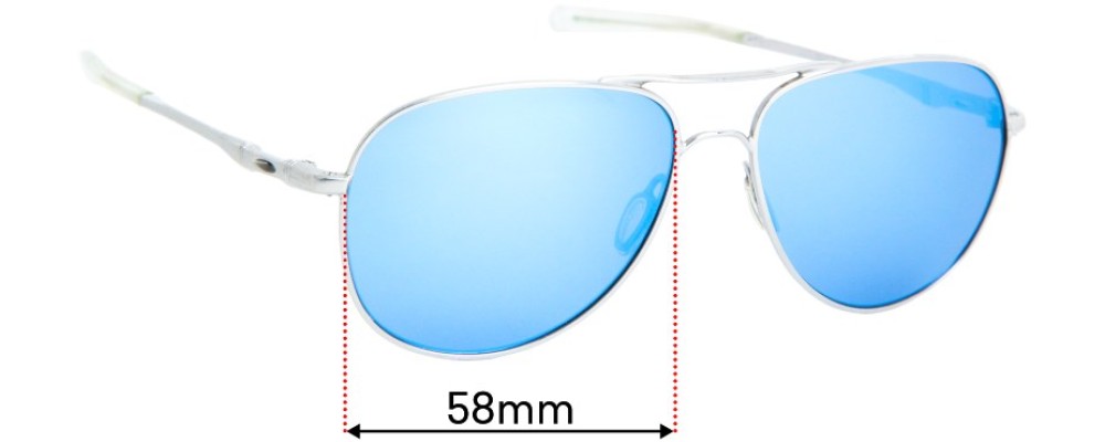 Absorbere Vælg dedikation Oakley Elmont M OO4119 58mm Replacement Lenses