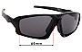 Sunglass Fix Ersatzgläser für Oakley Field Jacket OO9402 - 64mm Wide 