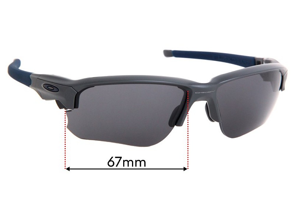 Sunglass Fix Ersatzgläser für Oakley Flak Draft OO9364 - 67mm Wide Sunglass Fix Ersatzgläser für Oakley Flak Draft OO9364 - 67mm Wide