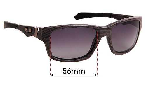 Oakley Jupiter Squared OO9135 Verres de Remplacement 56mm wide 
