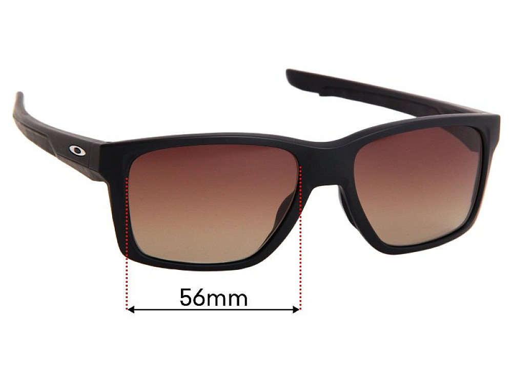 Sunglass Fix Replacement Lenses for Oakley Mainlink OX8128 (Prescription Frames) - 56mm Wide Sunglass Fix Replacement Lenses for Oakley Mainlink OX8128 (Prescription Frames) - 56mm Wide