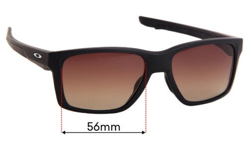 Sunglass Fix Replacement Lenses for Oakley Mainlink OX8128 - 56mm Wide 