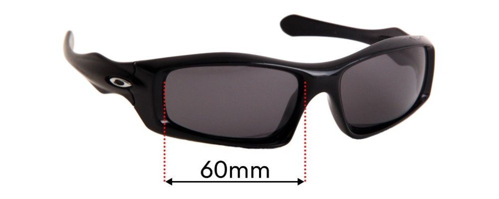 Oakley Monster Pup Replacement Sunglass Lenses - 60mm Wide