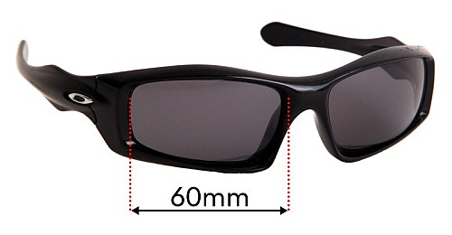 Oakley Monster Pup OO9029 60mm Replacement Lenses