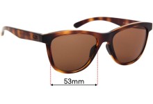 Sunglass Fix Replacement Lenses for Oakley Moonlighter OO9320 - 53mm wide