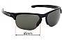 Sunglass Fix Ersatzgläser für Oakley Sliver Edge OO9413 - 65mm Wide 