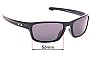 Sunglass Fix Verres de Remplacement pour Oakley Sliver OO9408 - 56mm Wide 