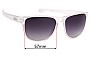 Sunglass Fix Replacement Lenses for Oakley Sliver R OO9342 - 57mm Wide 