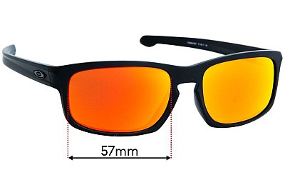 Oakley Sliver Stealth OO9409 Verres de Remplacement 57mm wide 