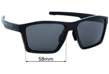 Sunglass Fix Replacement Lenses for Oakley Targetline OO9398 (Asian Fit) - 58mm wide