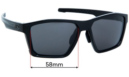Sunglass Fix Replacement Lenses for Oakley Targetline OO9398 (Asian Fit) - 58mm Wide 