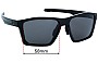 Sunglass Fix Verres de Remplacement pour Oakley Targetline OO9398 (Asian Fit) - 58mm Wide 