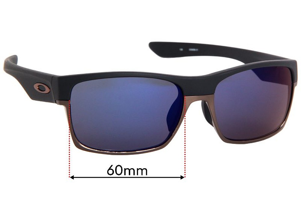 Sunglass Fix Lentes de Repuesto para Oakley TwoFace OO9256 (Asian Fit) - 60mm Wide Sunglass Fix Lentes de Repuesto para Oakley TwoFace OO9256 (Asian Fit) - 60mm Wide