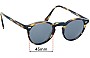 Sunglass Fix Replacement Lenses for Oliver Peoples OV5186 Gregory Peck - 45mm Wide 