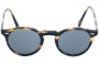 Oliver Peoples Gregory Peck OV5186 Replacement Lenses Front View 