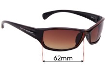 Sunglass Fix Replacement Lenses for Optic Nerve Stonefly - 62mm