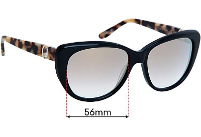 Oroton  Estrella Verres de Remplacement 56mm wide 