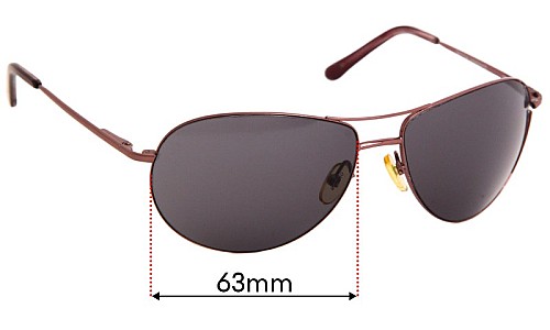 Oroton  Oahu Lentes de Repuesto 63mm wide 