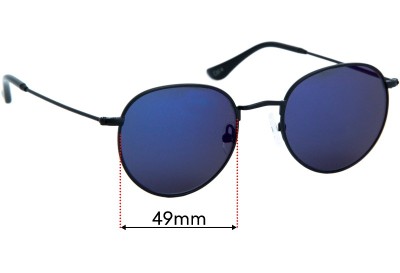 Sunglass Fix Replacement Lenses for Ortc Drift - 49mm wide 
