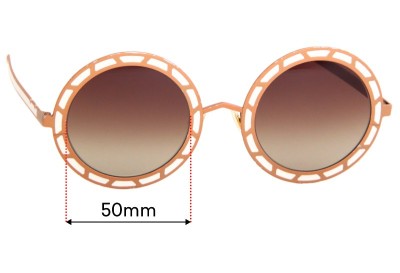 Pared  Sonny & Cher  Replacement Lenses 50mm wide 