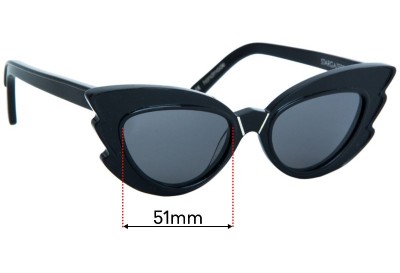 Pared  Stargazers Replacement Lenses 51mm wide 