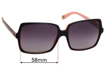 Paul Smith Eponine 8085-s Replacement Lenses 58mm