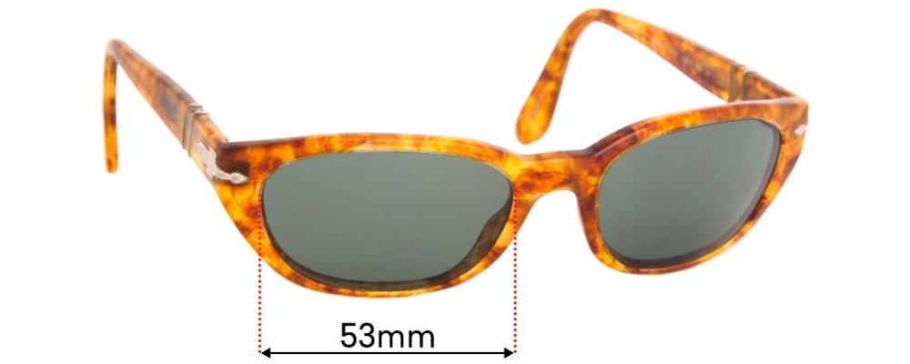 Sunglass Fix Replacement Lenses for Persol 2977-S - 53mm Wide