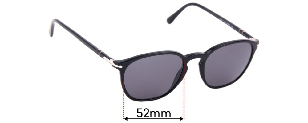 Sunglass Fix Replacement Lenses for Persol 3178-V - 52mm Wide