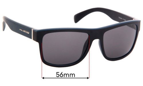 Sunglass Fix Replacement Lenses for Polasports Mobster - 56mm Wide 