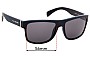 Sunglass Fix Ersatzgläser für Polasports Mobster - 56mm Wide 