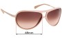 Sunglass Fix Replacement Lenses for Police S8383 - 68mm Wide 