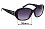 Sunglass Fix Replacement Lenses for Prada SPR31N - 58mm Wide 